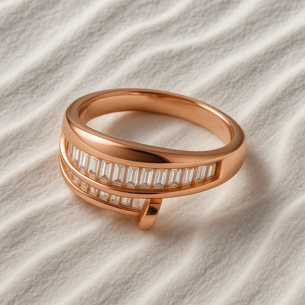 Anillo Oro Rosa