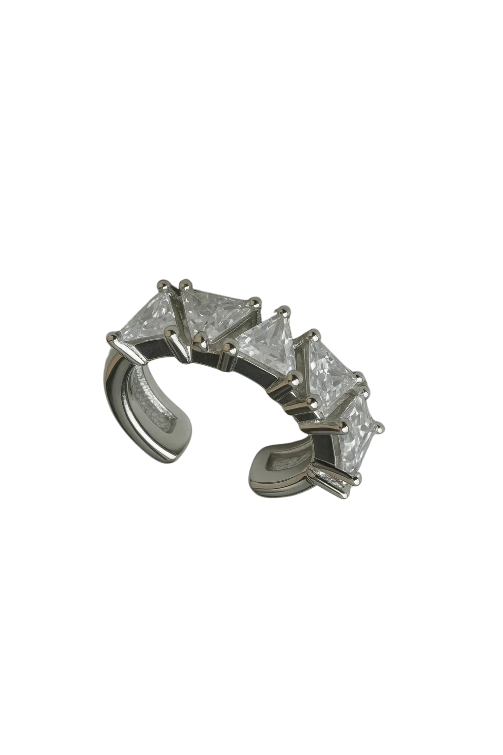 Ear Cuff Triangulos - Delgado