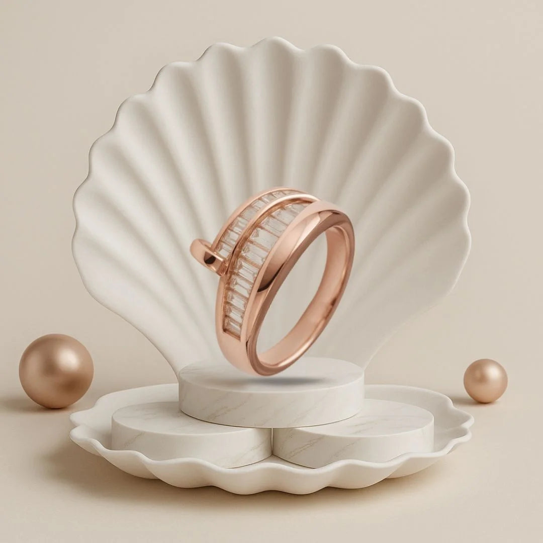 Anillo Oro Rosa