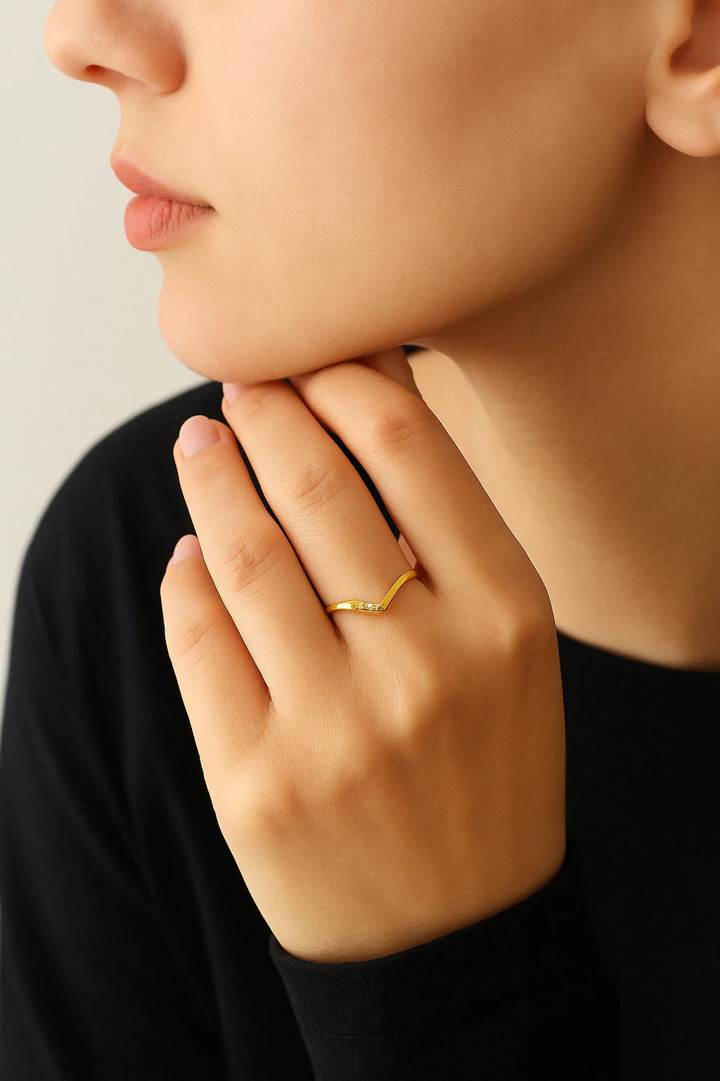 Anillo Corona Delgado