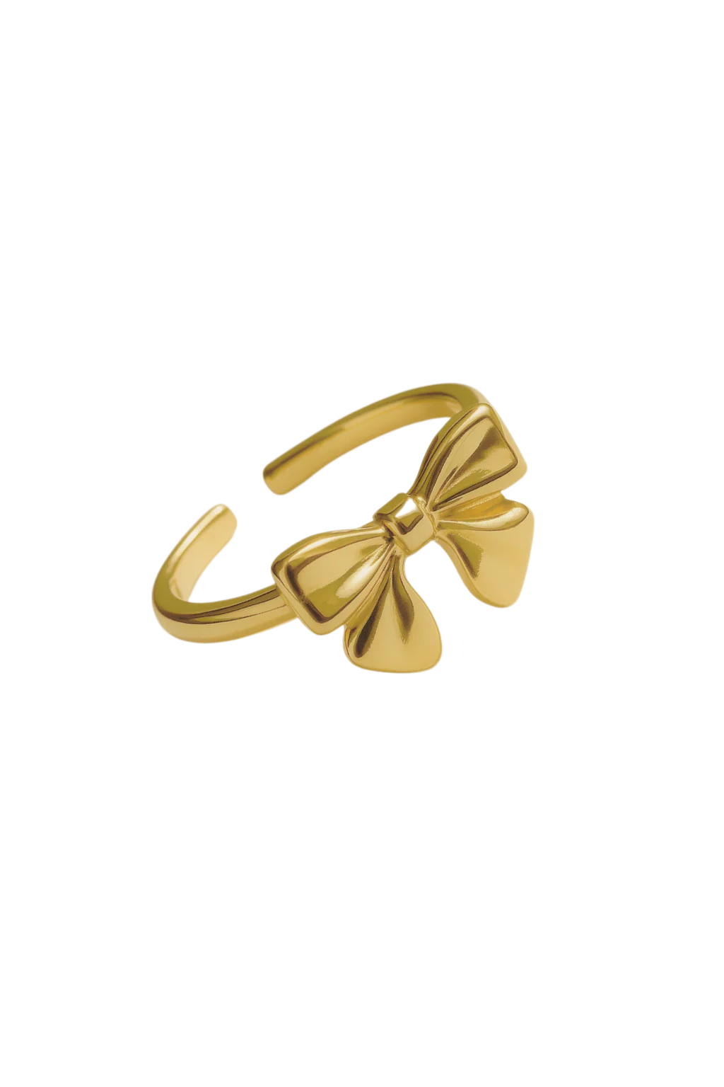 Detalle lateral del anillo moño