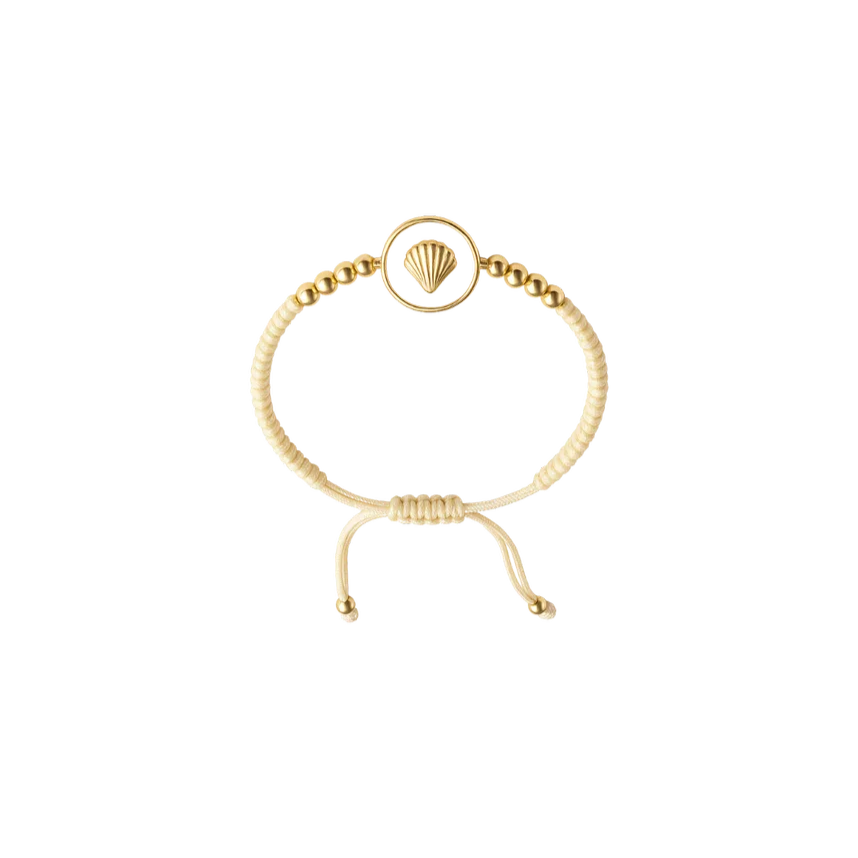 Pulsera Almeja Tejida