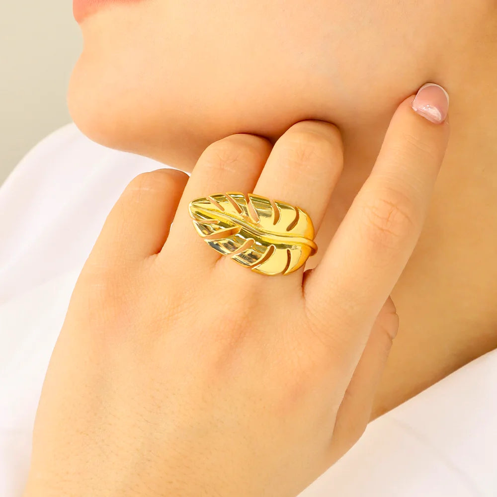 Anillo Hoja